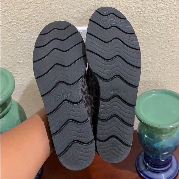 gabor leopard print boots